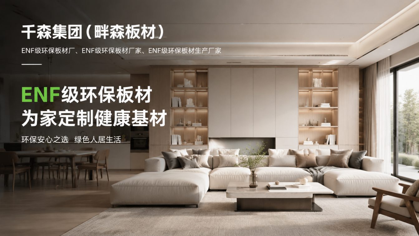中山为全屋定制提供环保板材方案